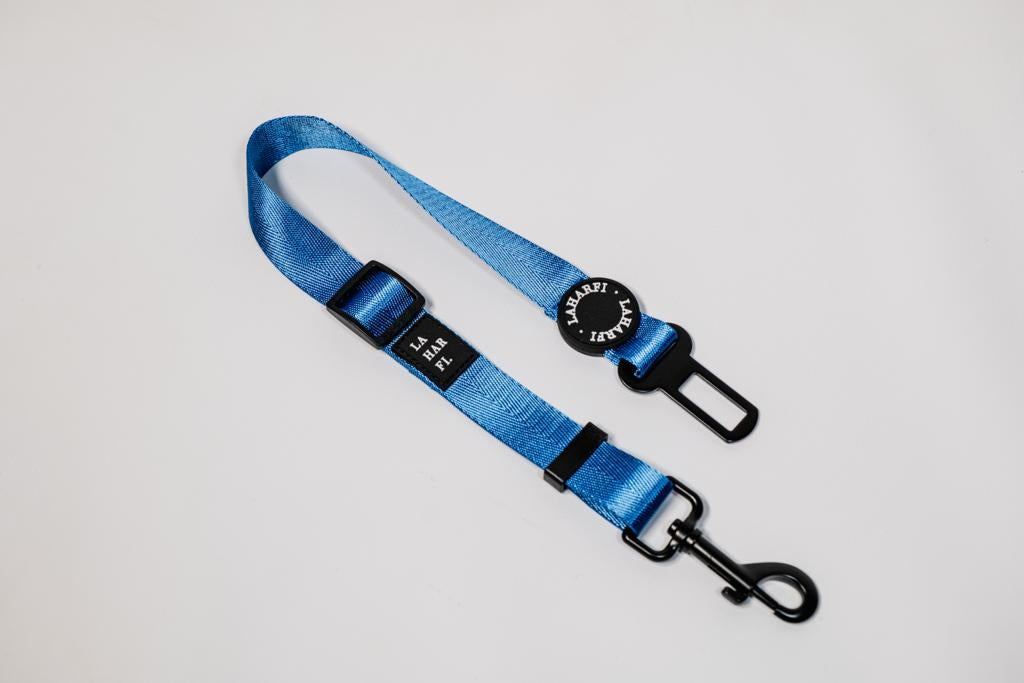 Blue Dog Clip In Seat Belt