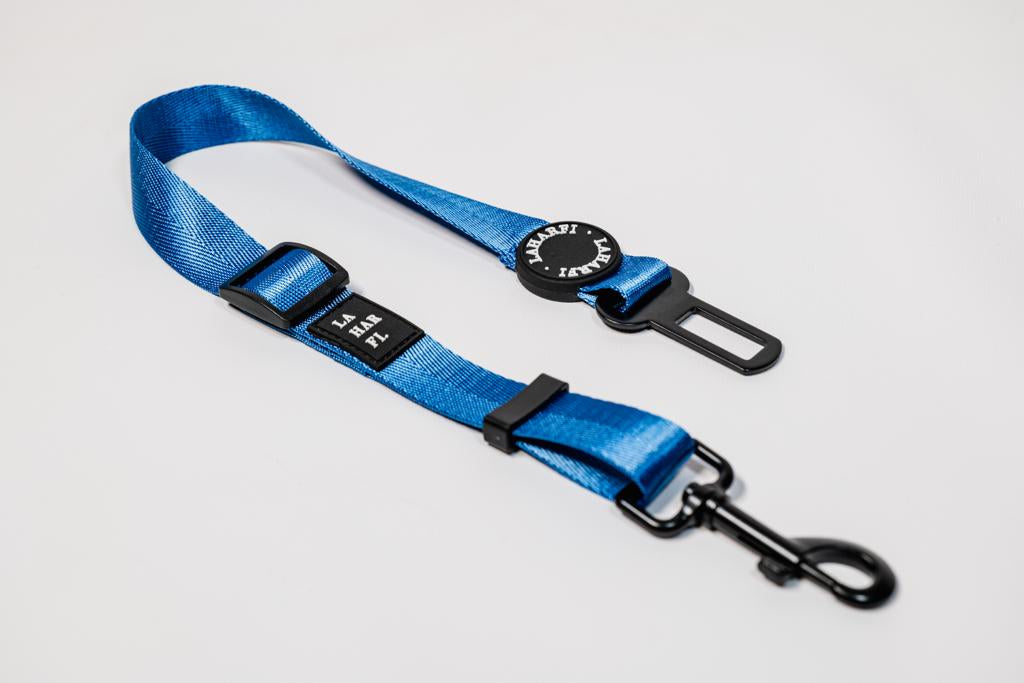 Blue Dog Clip In Seat Belt