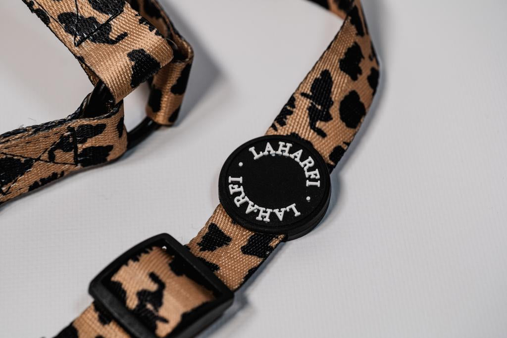 Leopard Print Design Dog Clip In Seat Belt