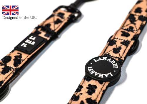 Leopard Print Design Adjustable Dog Training Lead