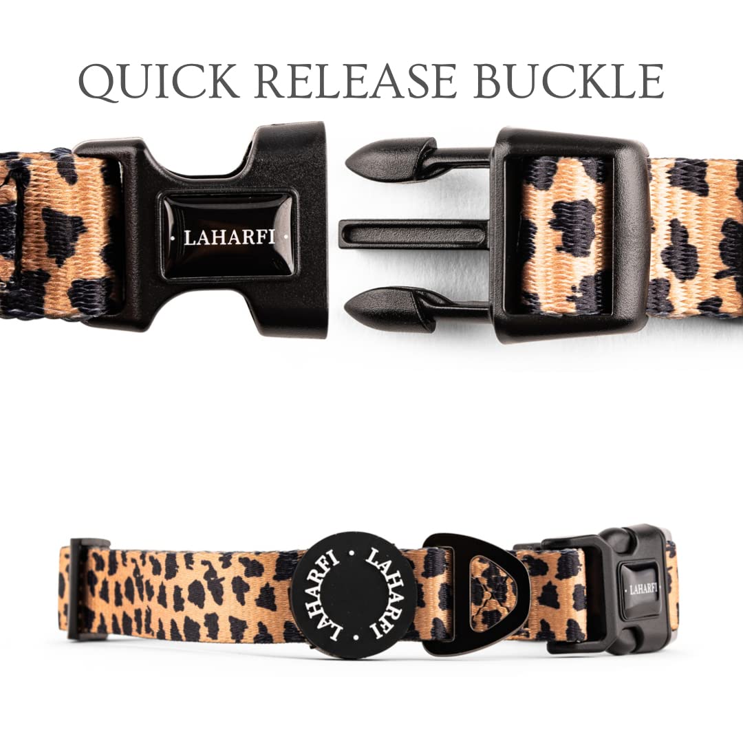 Leopard Print Design Dog Collar