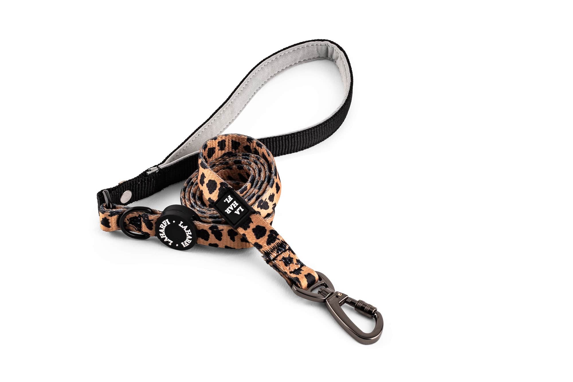 Leopard Print Design Adjustable Dog Lead