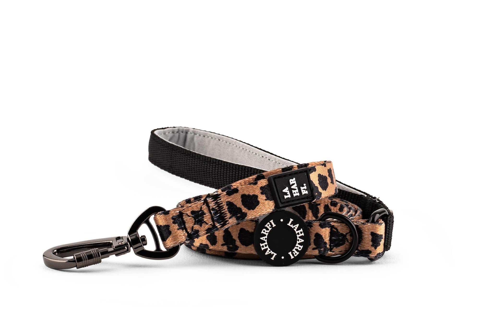 Leopard Print Design Adjustable Dog Lead